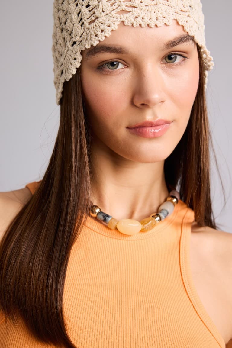 Women Stone Necklace Main image