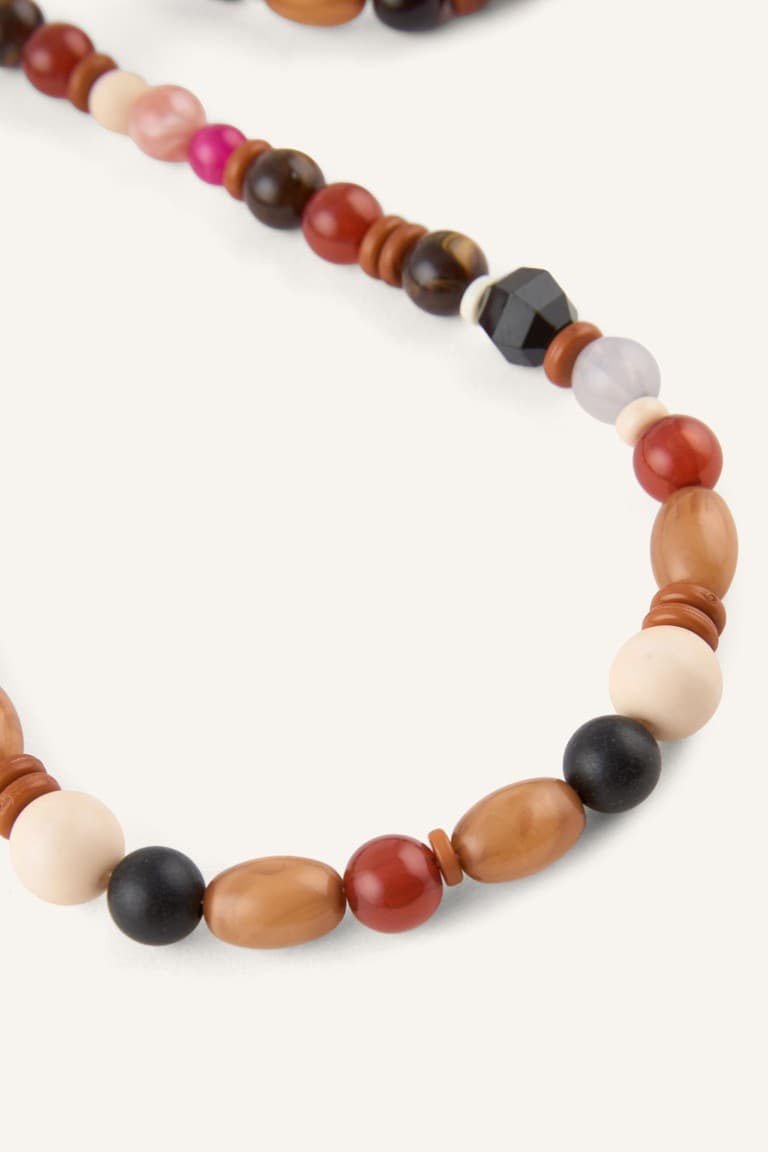 Women 2-Piece Colorful Beaded Jewelry Set Secondary image