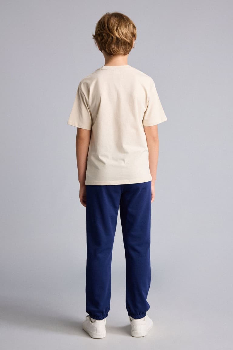 Printed T-Shirt Sweatpants 2-Pack Green Set Boys