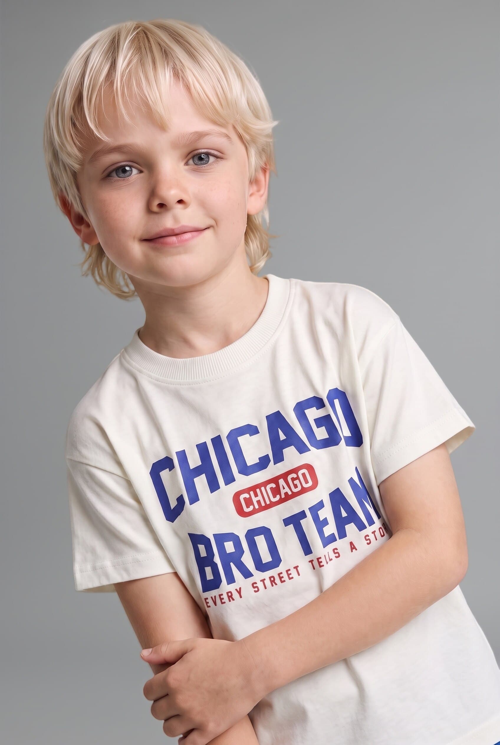 Printed T-Shirt Regular Fit Sweatpants 2 Pcs Boy Secondary image