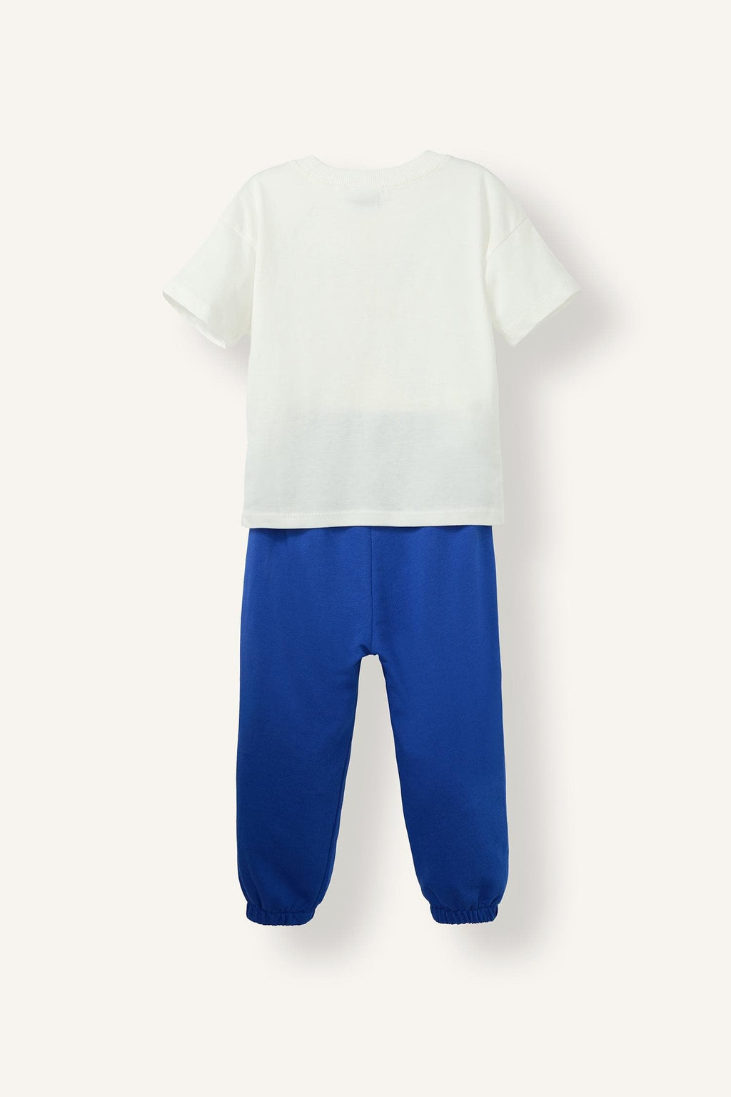Printed T-Shirt Regular Fit Sweatpants 2 Pcs Boy