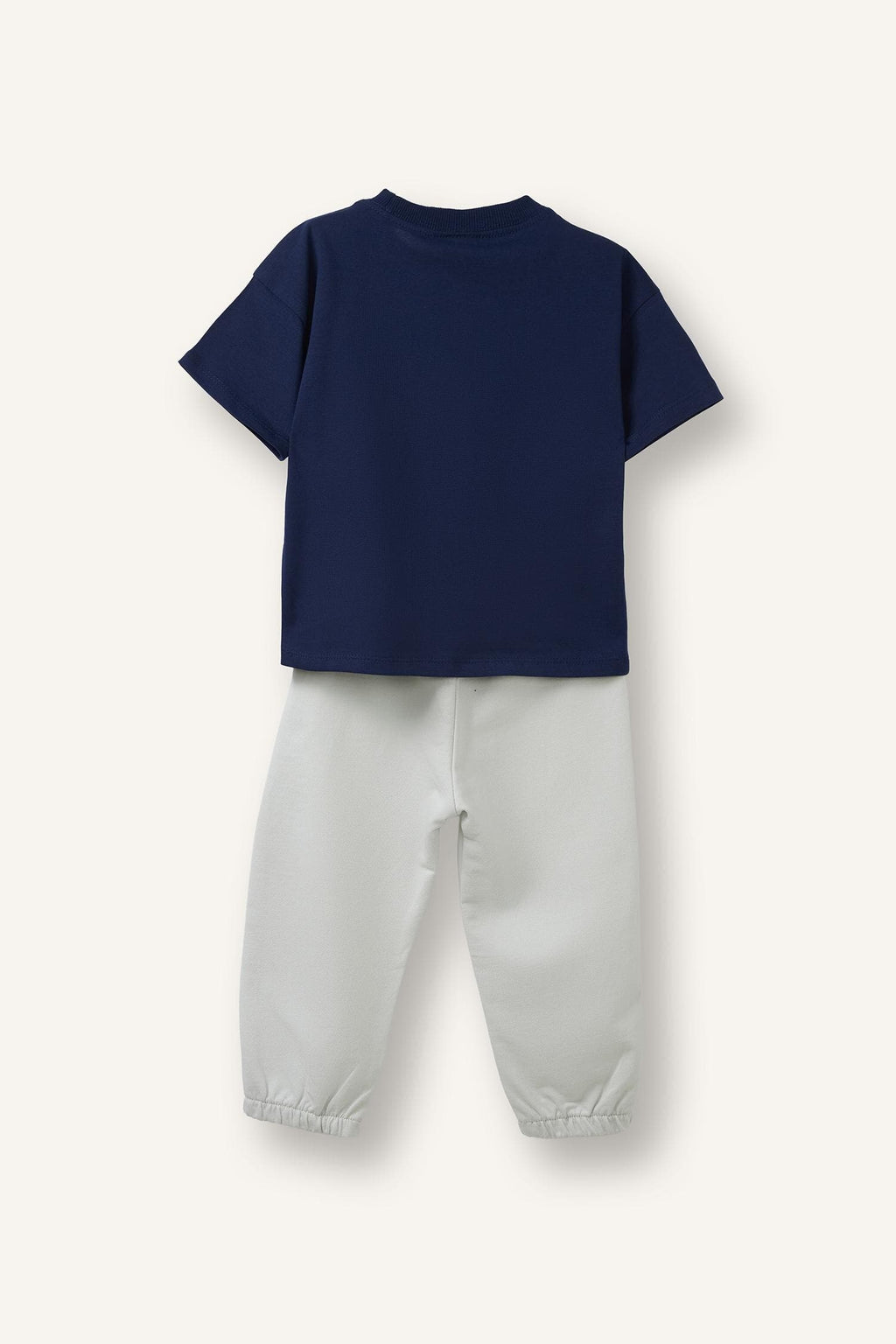 Printed T-Shirt Regular Fit Sweatpants 2 Pcs Boy