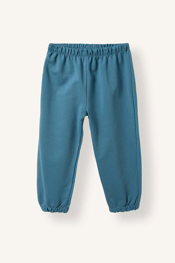 100% Cotton Long Sleeve Sweatshirt Elastic Waisted Tracksuit Bottoms 2 Pcs Set Baby Boy