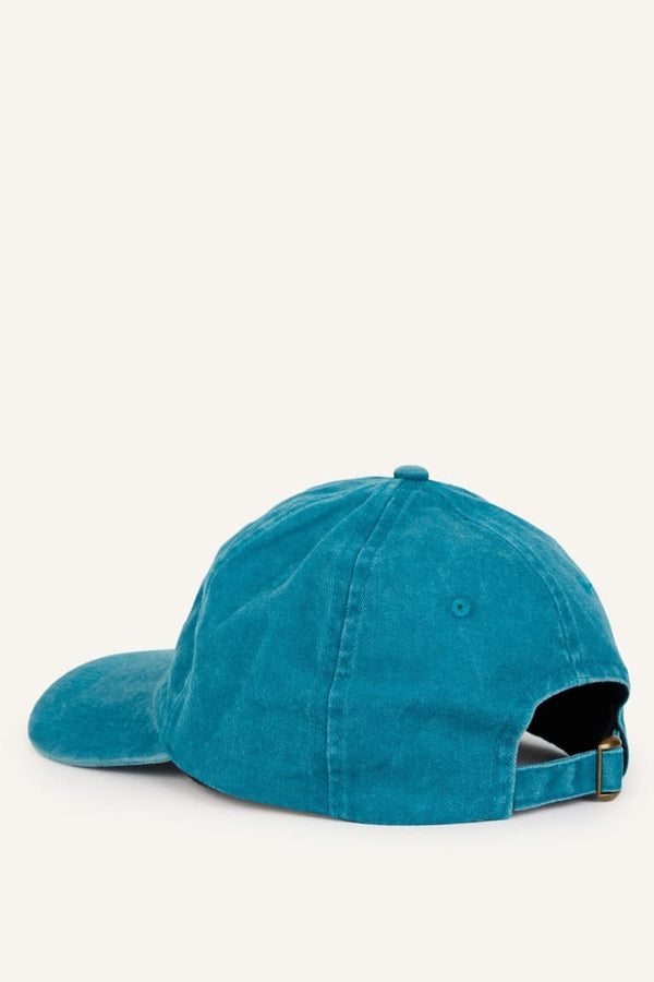 Mens Embroidered Cotton Cap Black Hat