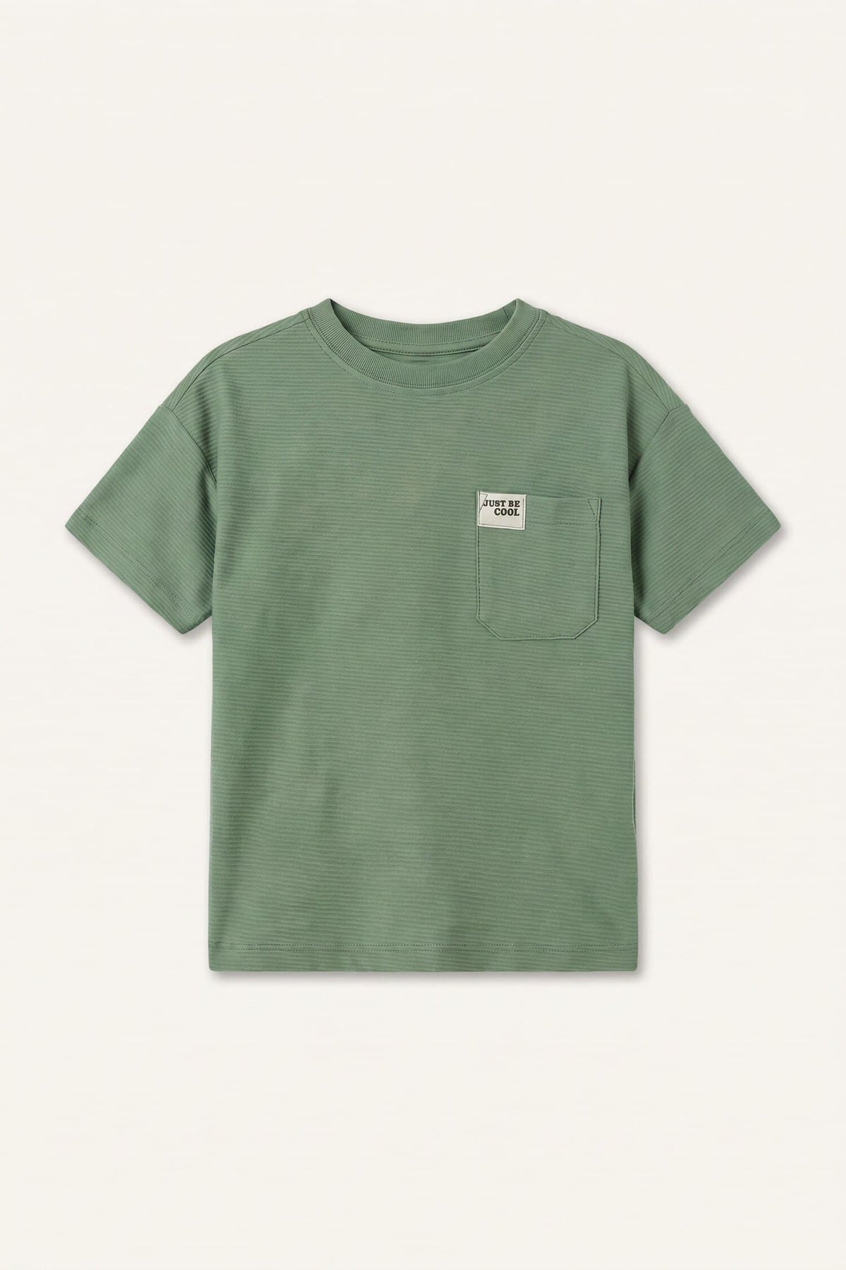 Regular Fit Short Sleeve Ecru T-Shirt Baby Boy