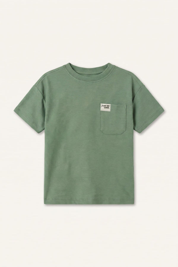 Regular Fit Short Sleeve Ecru T-Shirt Baby Boy