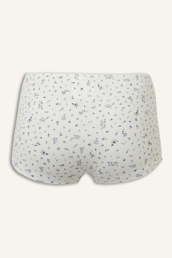 Patterned Rib Boxer