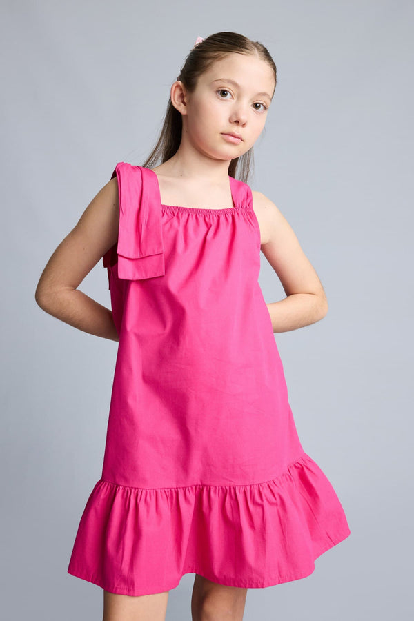 100% Cotton Sleeveless Dress Girls