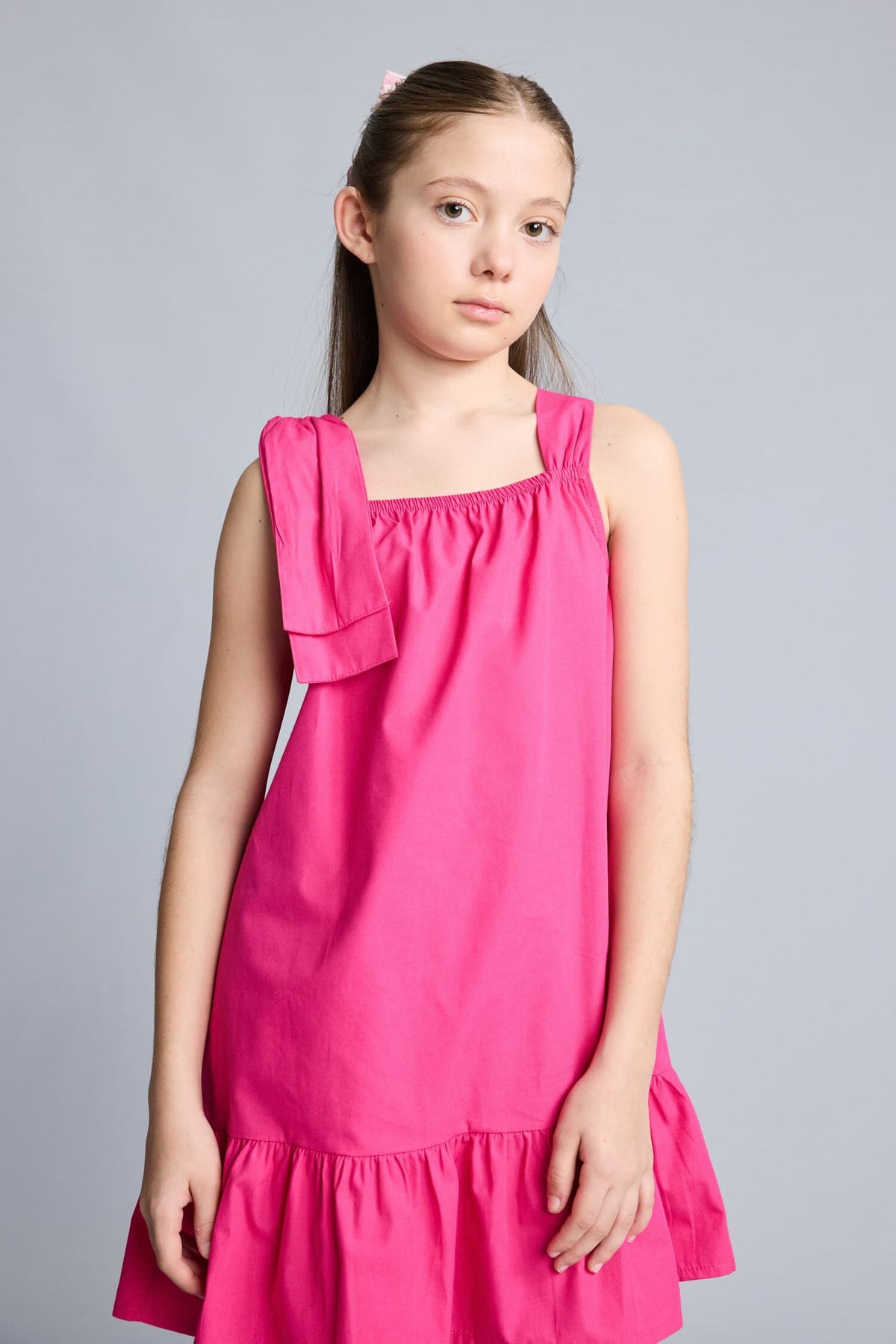 100% Cotton Sleeveless Dress Girls
