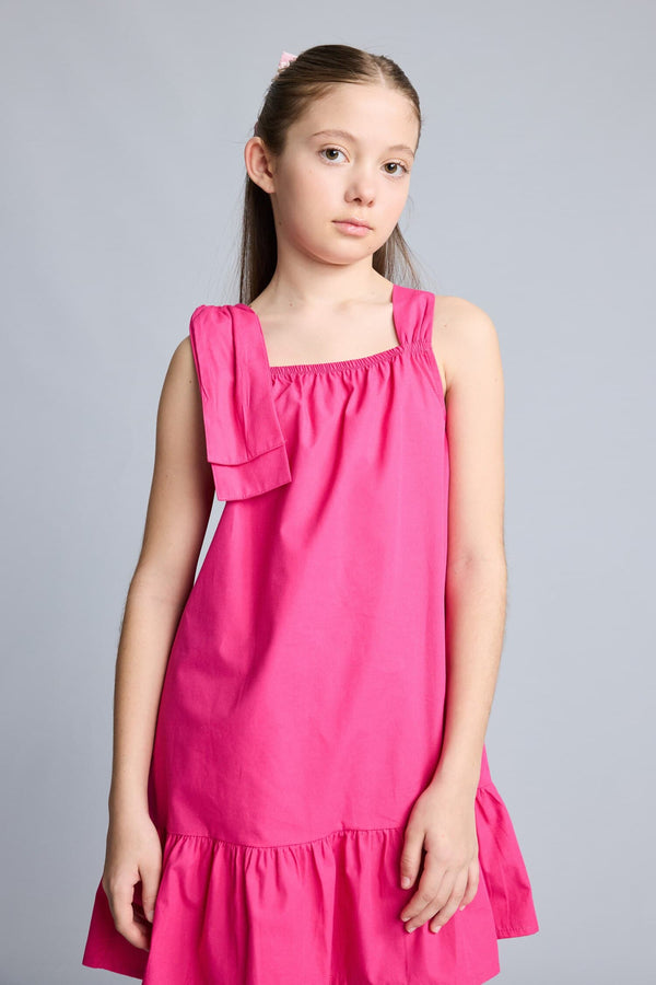 100% Cotton Sleeveless Dress Girls