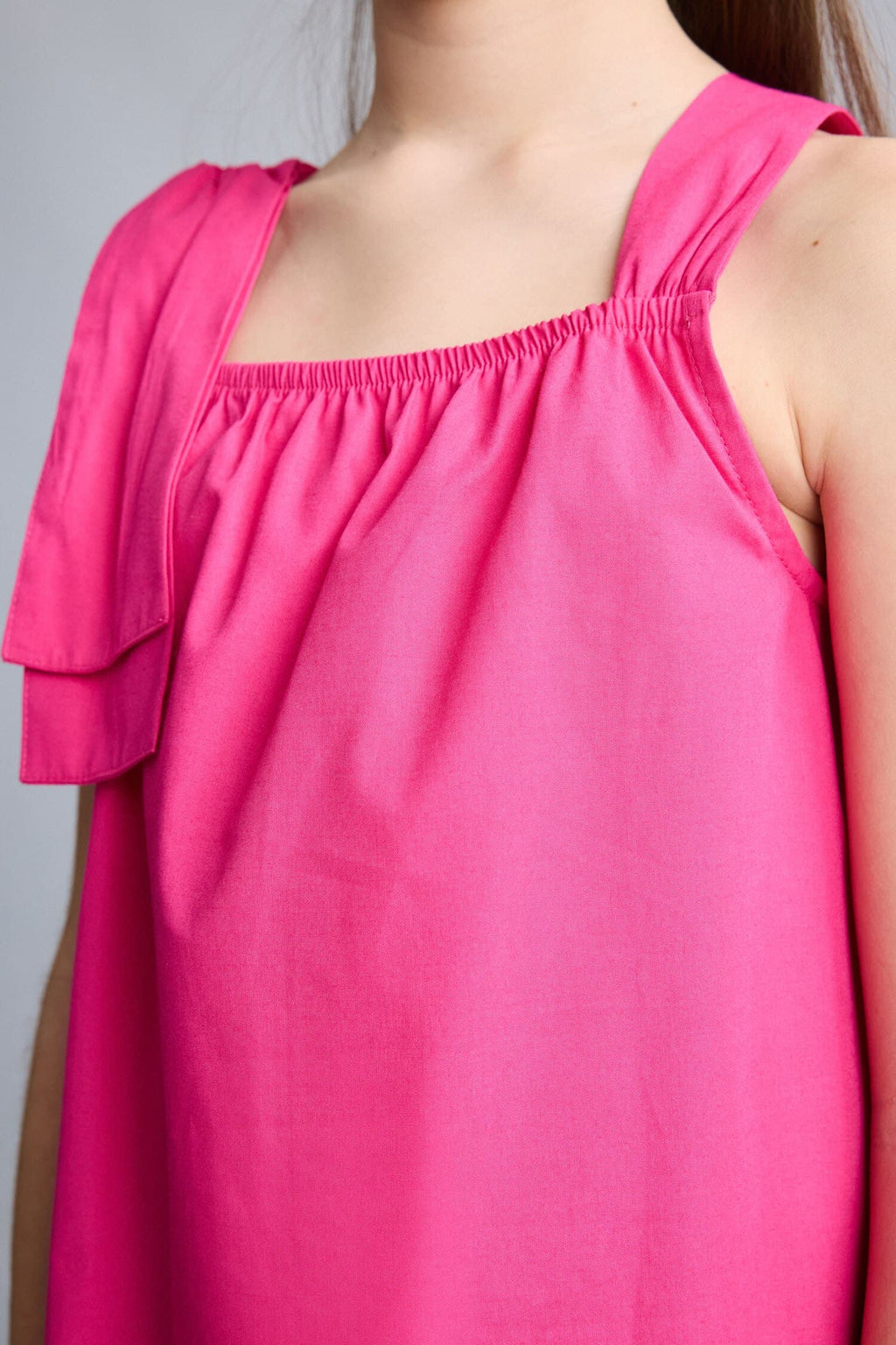 100% Cotton Sleeveless Dress Girls