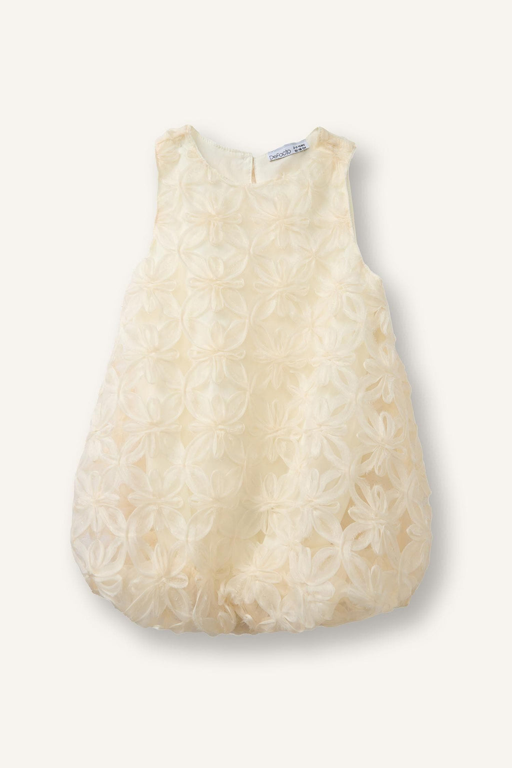 Floral Sleeveless Lace Dress Baby Girl