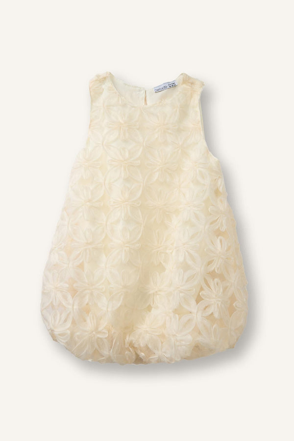 Floral Sleeveless Lace Dress Baby Girl
