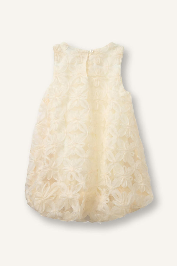 Floral Sleeveless Lace Dress Baby Girl