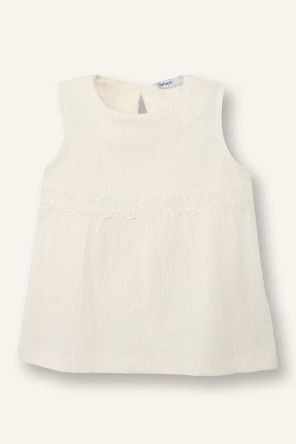 Crew Neck Undershirt Baby Girl