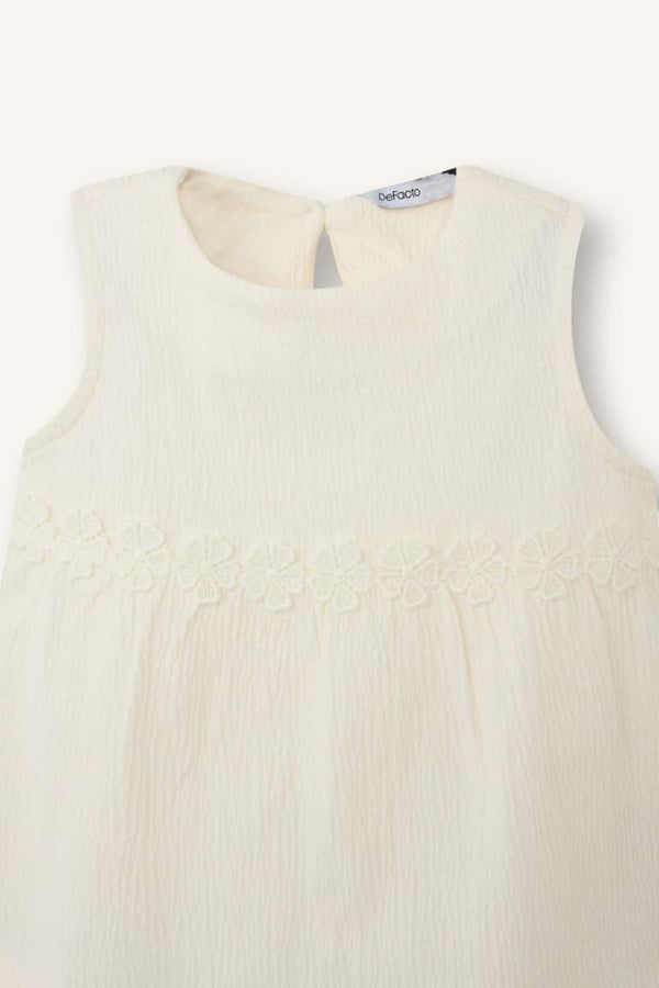 Crew Neck Undershirt Baby Girl