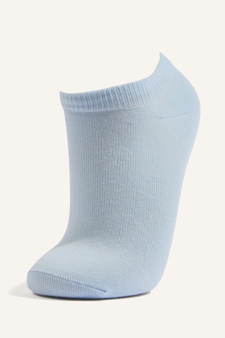 5 Pack Cotton Booties Socks Girl Secondary image