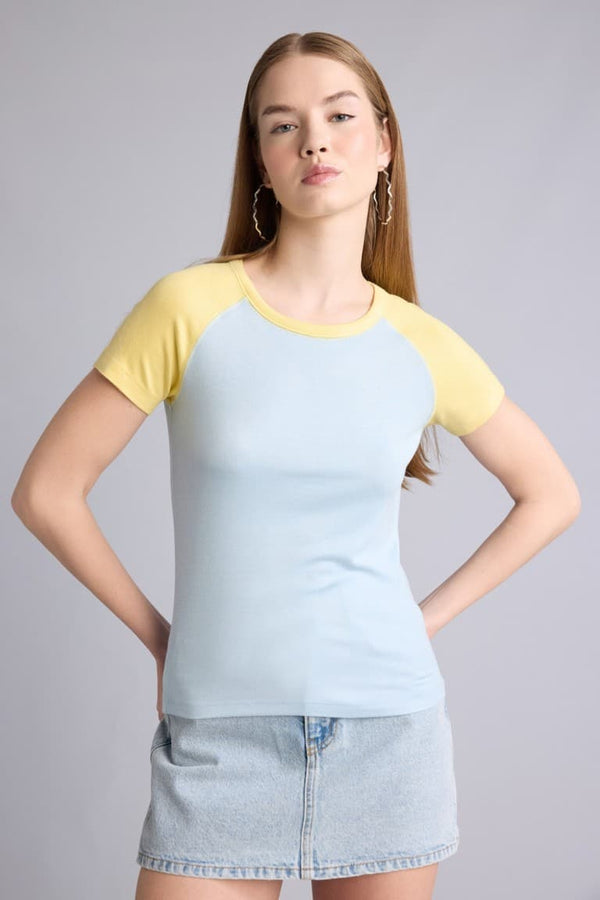 Fitted Viscose T-Shirt