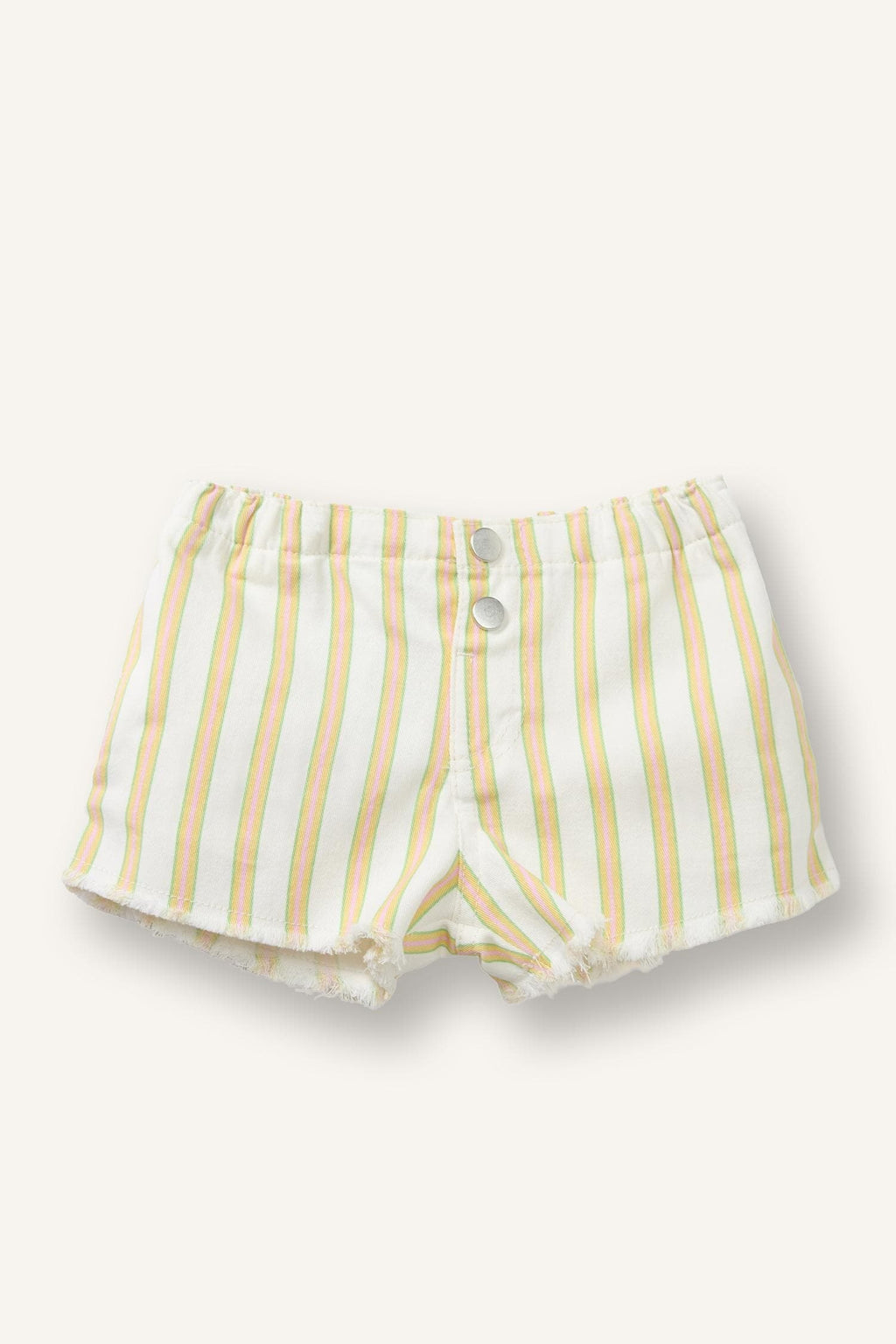 100% Cotton Gabardine Shorts Baby Girl