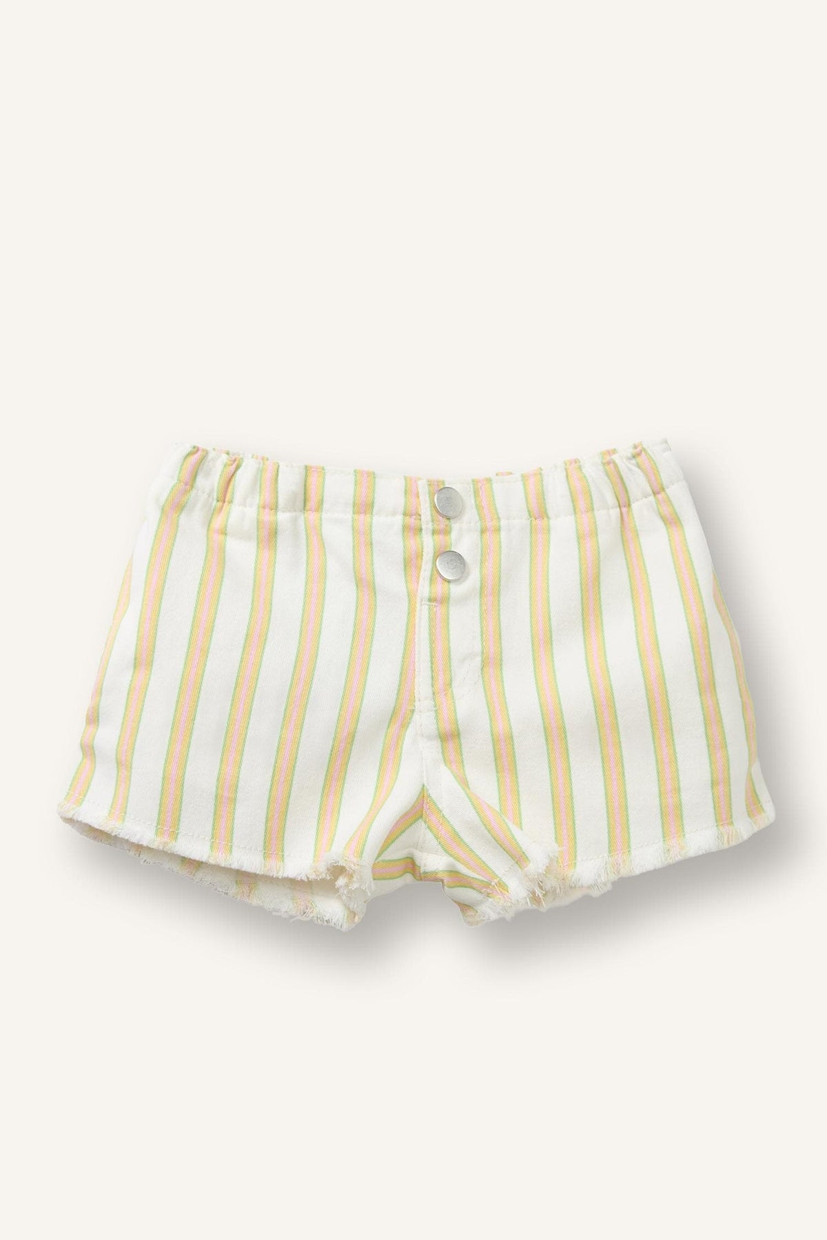 100% Cotton Gabardine Shorts Baby Girl