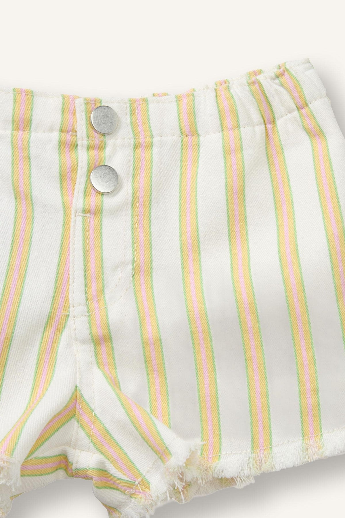 100% Cotton Gabardine Shorts Baby Girl