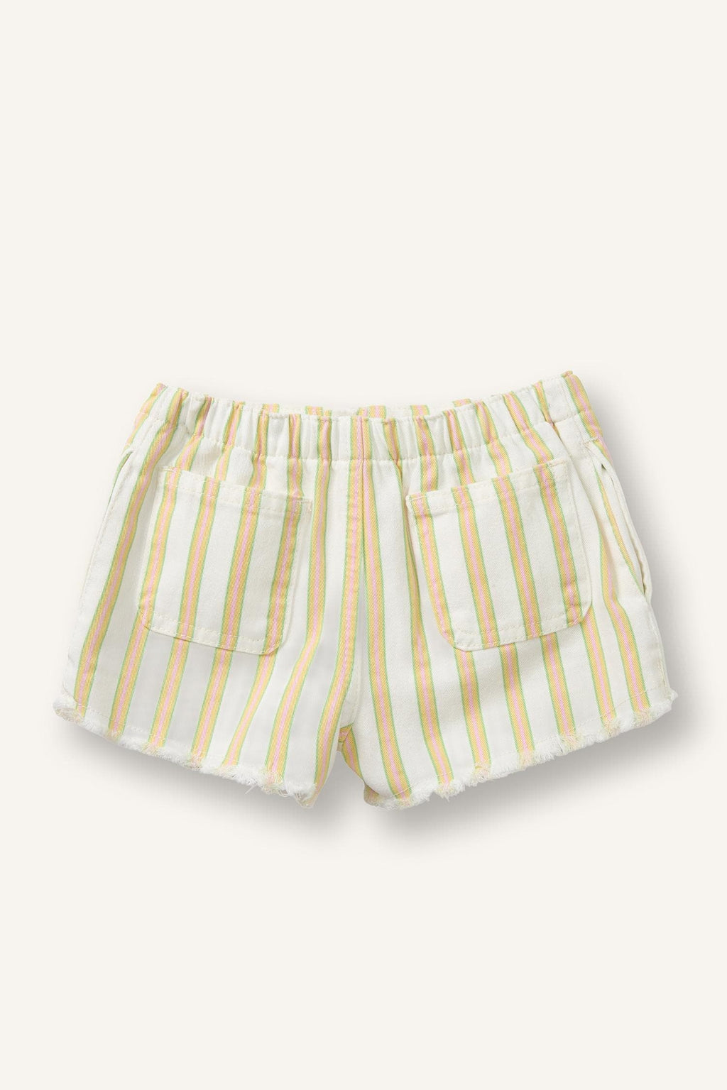 100% Cotton Gabardine Shorts Baby Girl