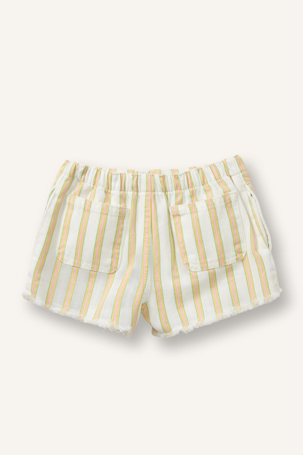 100% Cotton Gabardine Shorts Baby Girl