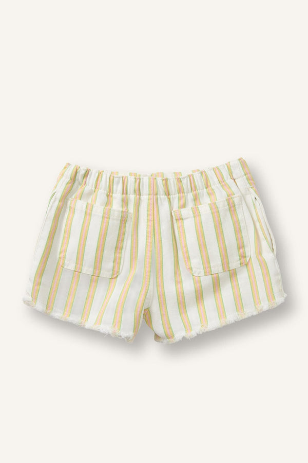 100% Cotton Gabardine Shorts Baby Girl