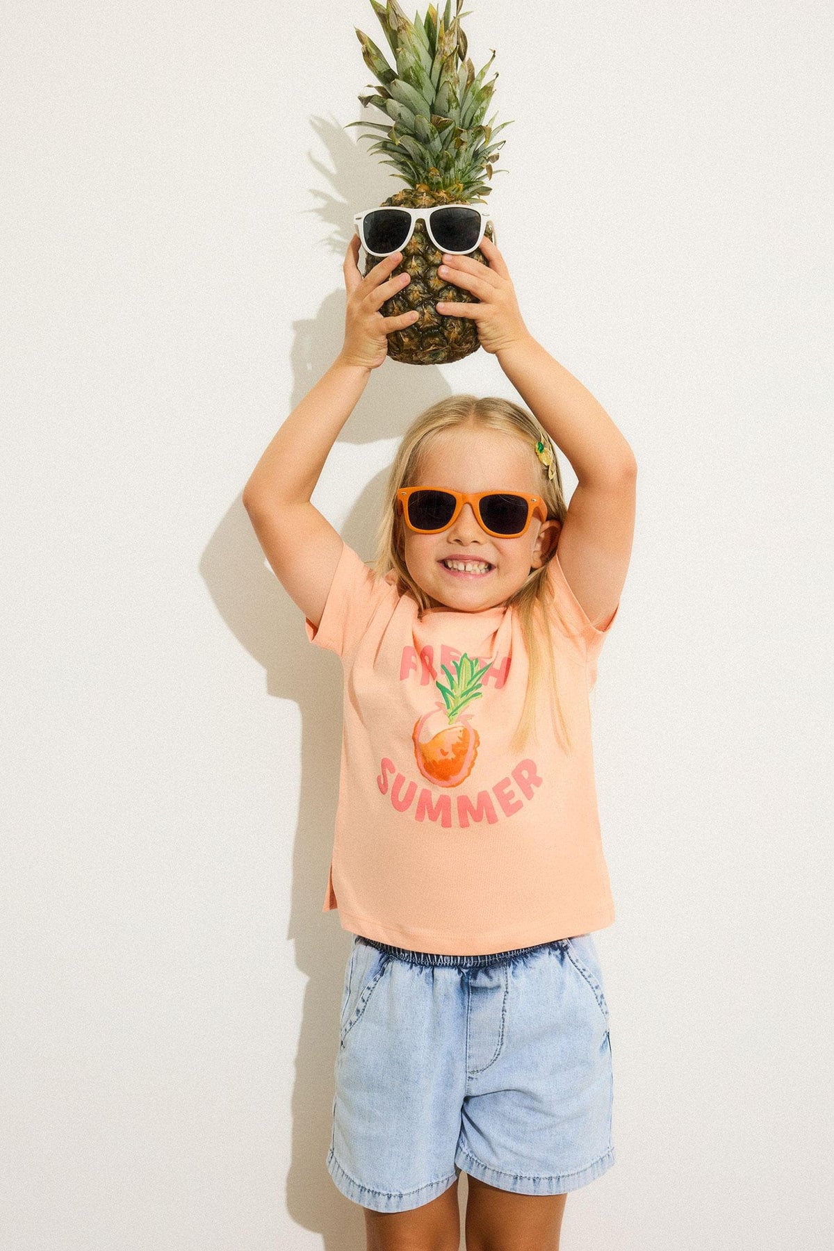 100% Cotton Jean Shorts Baby Girl Main image