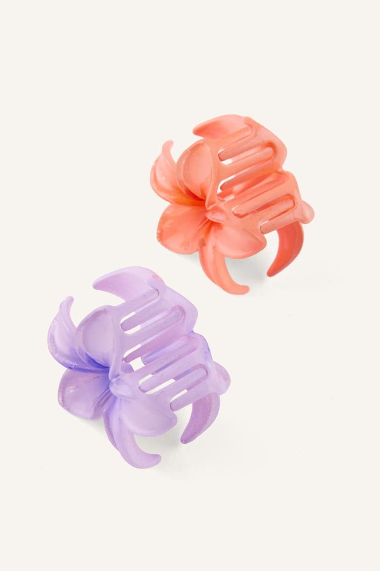 Women Floral 4-Piece Hair Clip