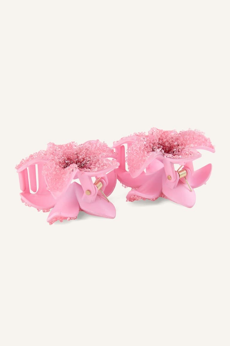 Women Floral 2-Piece Hair Clip