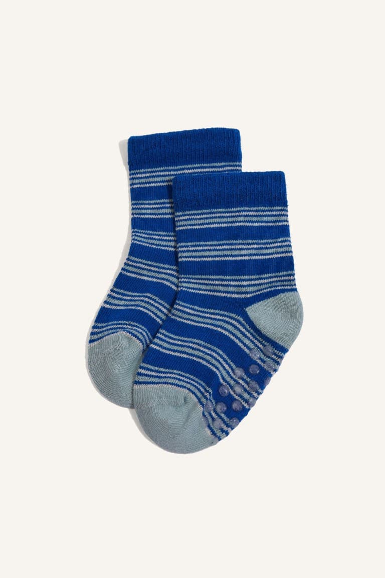 Printed 5 Pack Cotton Booties Socks Baby Boy Secondary image