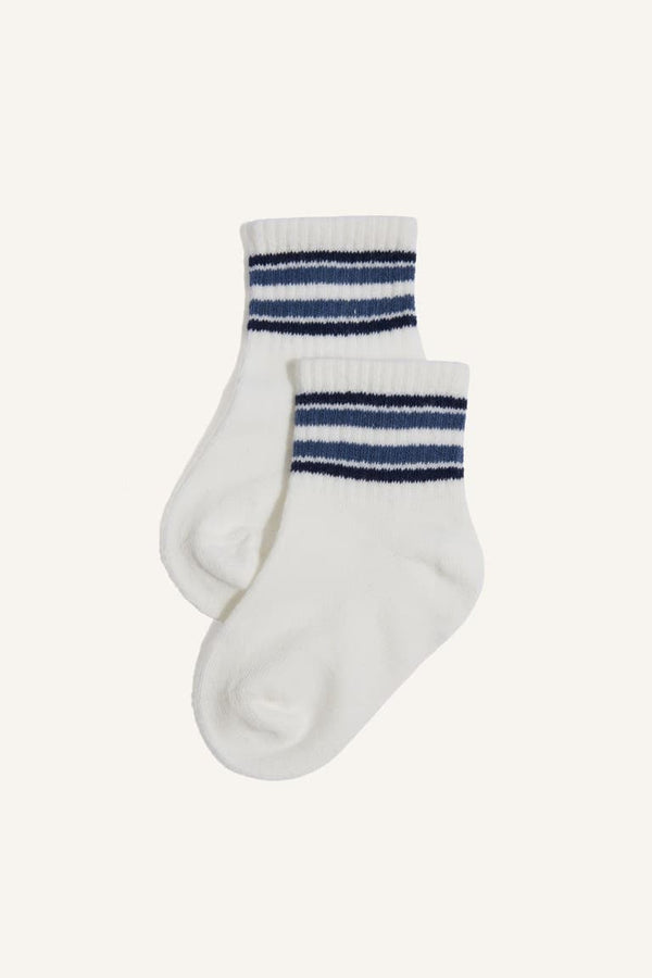 Printed Non-Slip Sole 5 Pack Cotton Booties Socks Baby Boy