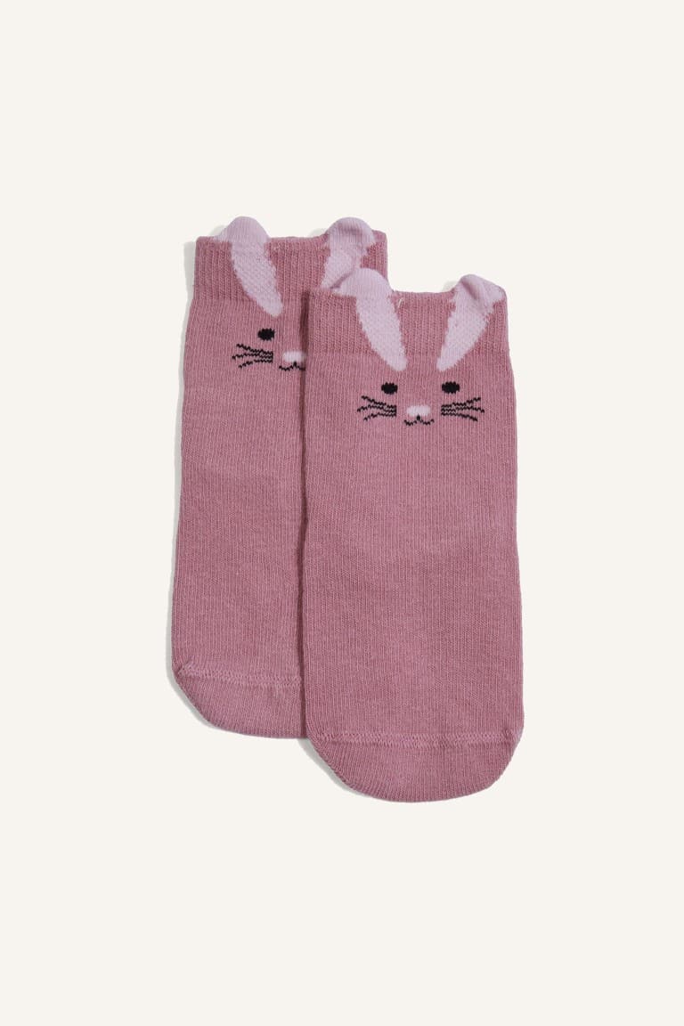 5 Pack Cotton Long Socks Baby Girl