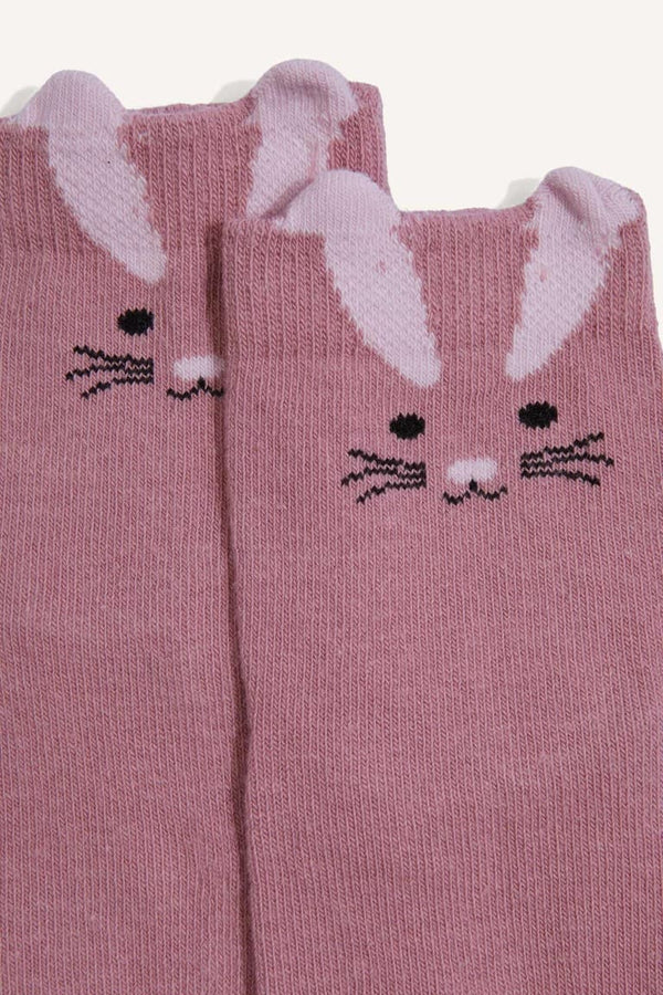 5 Pack Cotton Long Socks Baby Girl