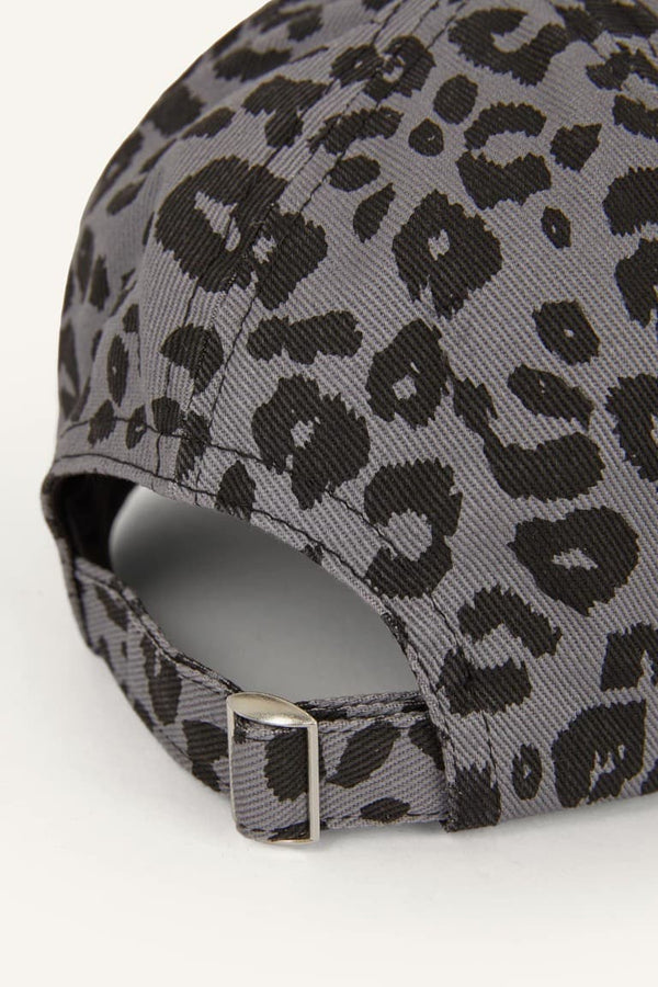 Women Leopard Print Cotton Cap Brown Hat
