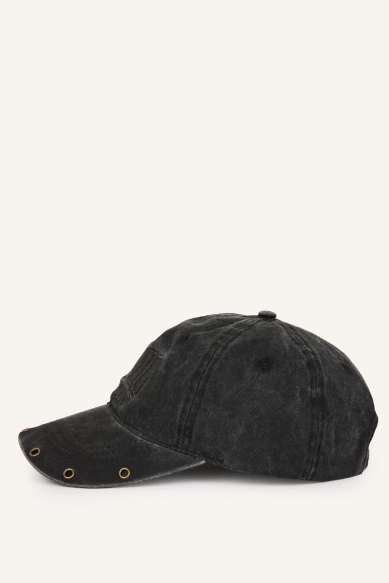 Women Wash Jean Cap Brown Hat