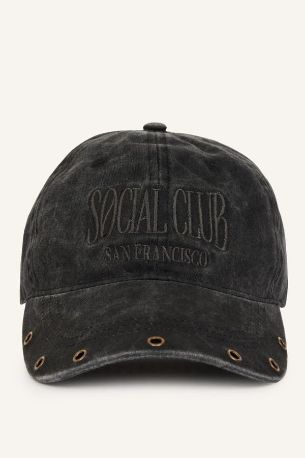 Women Wash Jean Cap Brown Hat