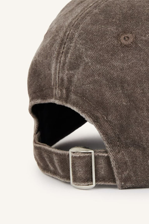 Women Wash Jean Cap Brown Hat