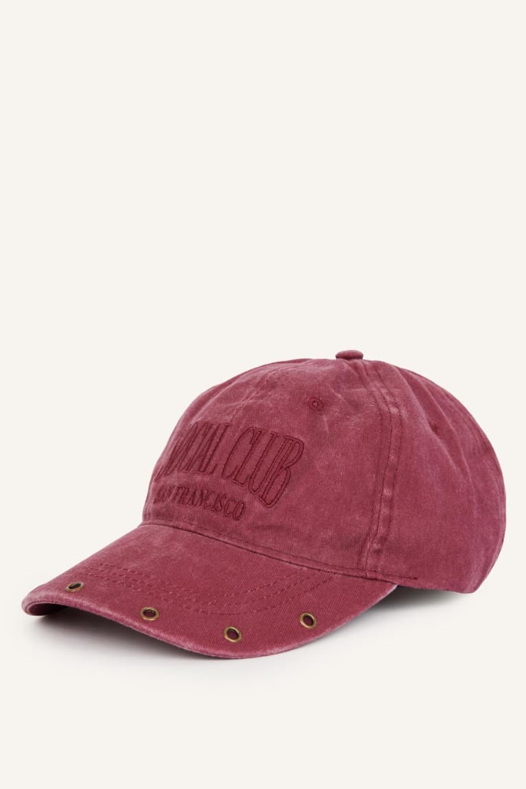 Women Wash Jean Cap Brown Hat Secondary image