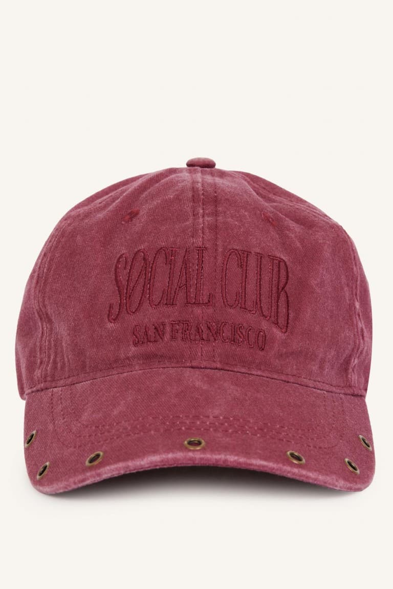 Women Wash Jean Cap Brown Hat
