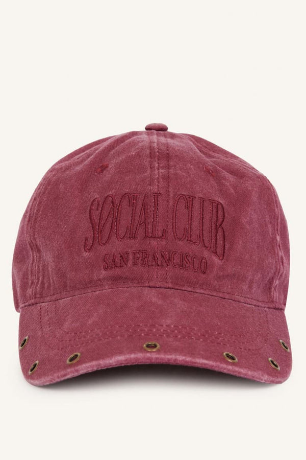 Women Wash Jean Cap Brown Hat