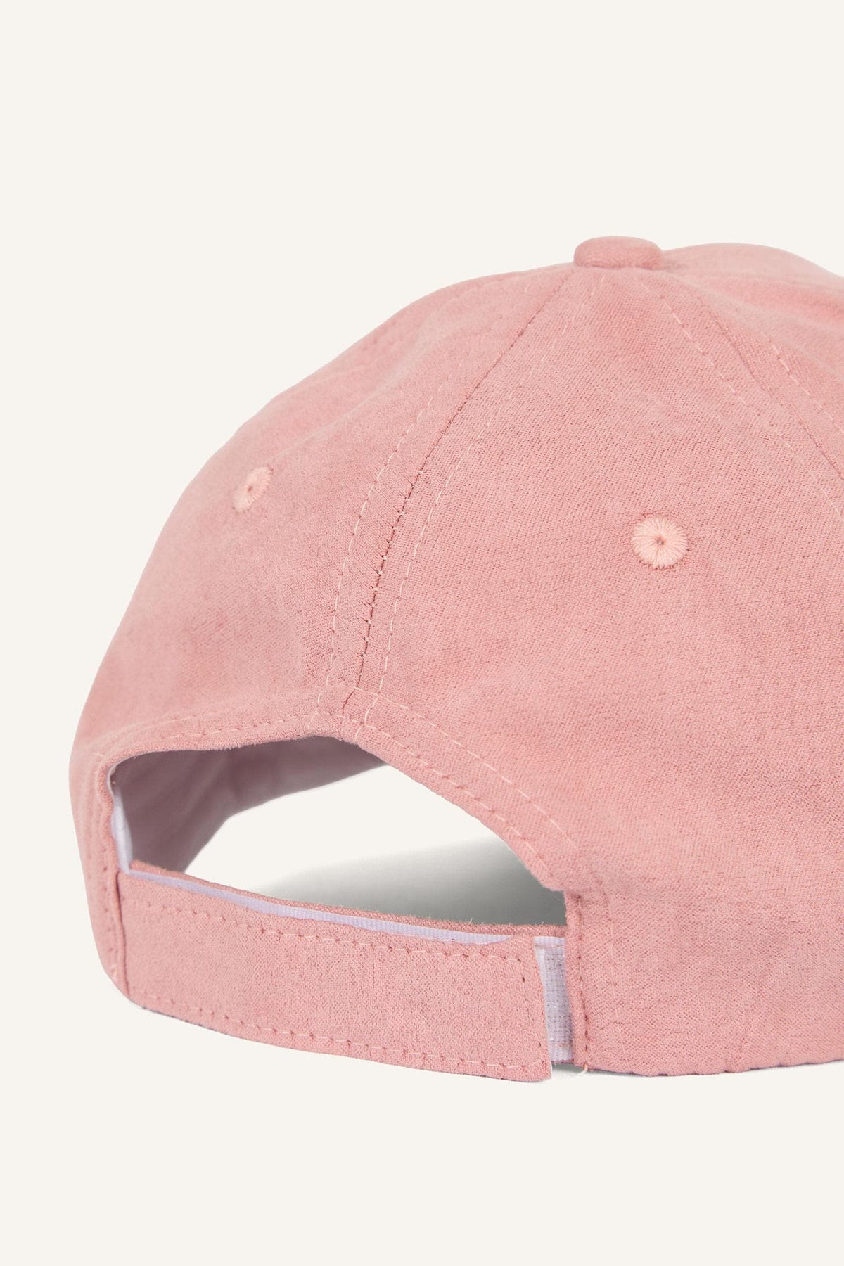Women Lettering Embroidered Suede Cap Hat