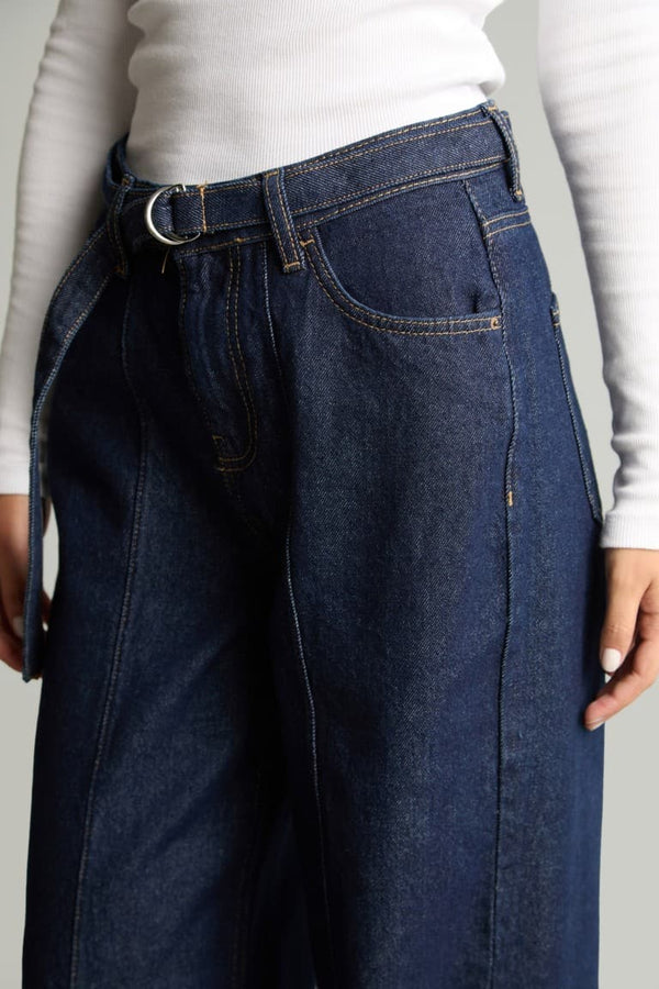 High Waist 90s Wide Leg Jeans