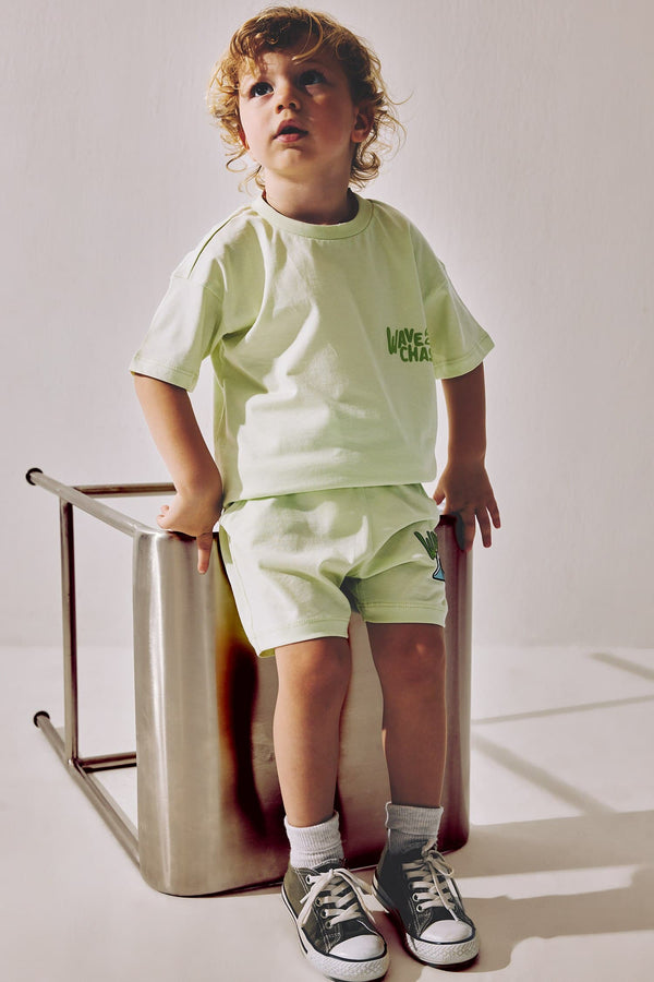 2Li Printed Shorts T-Shirt Set Baby Boy