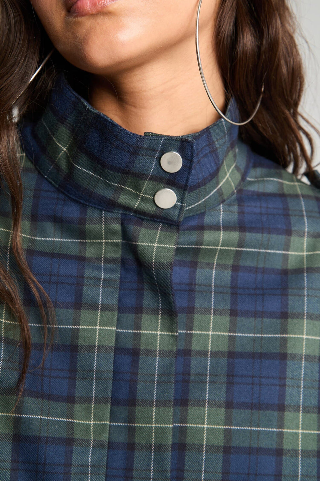 Stand-Up Collar Blazer Jacket