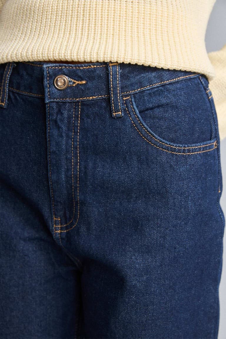90s Wide Leg Jeans with Pocket