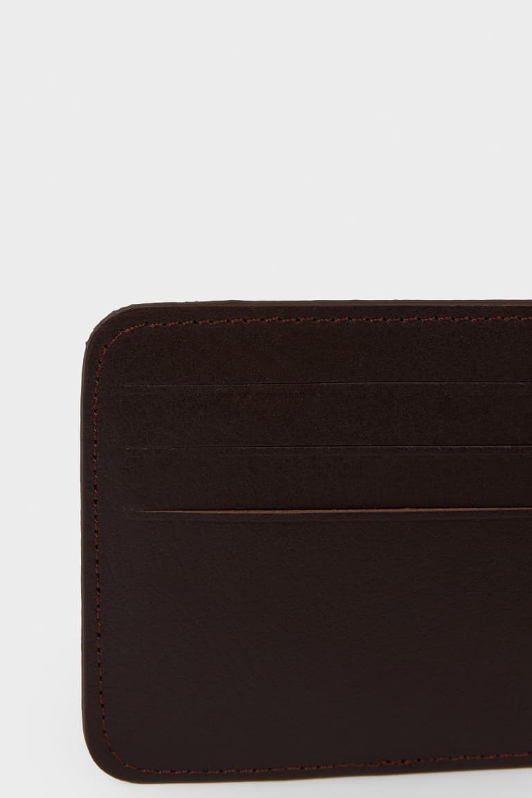 Mens Leather Card Holder