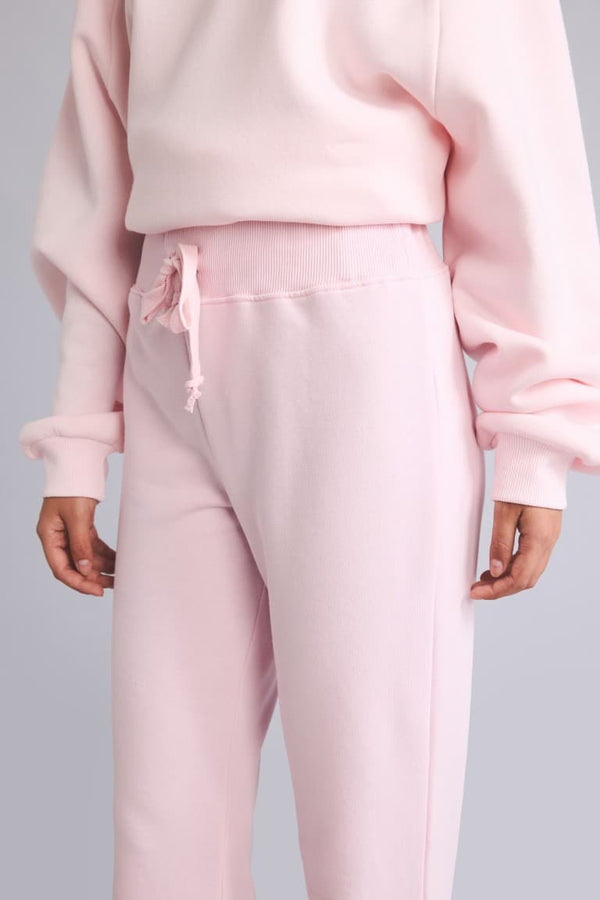 Flare Fit Light Pink Sweatpants