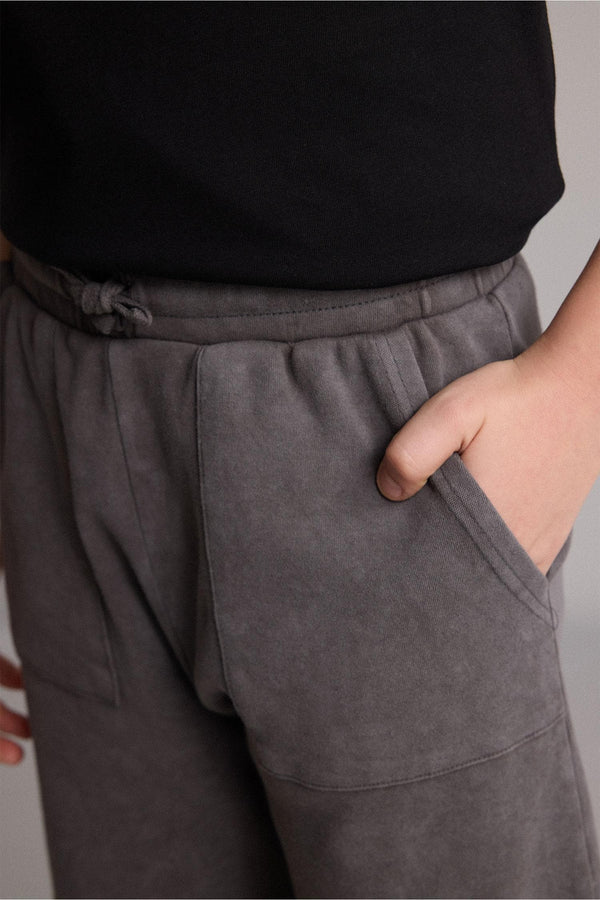 100% Cotton Overelastic Lace-Up Waist Shorts Boy